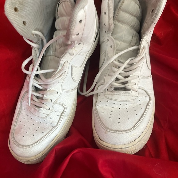 nike air force 1 high 07 triple white-US size 10.5 - Picture 4 of 6